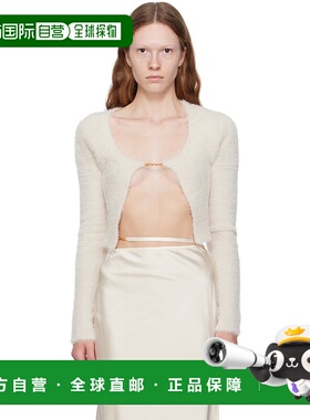 香港直邮潮奢 Jacquemus 女士 灰白色 Le Papier 系列 La Maille