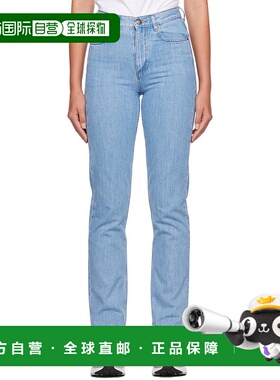 香港直邮潮奢 A.P.C. 女士 蓝色 Standard 牛仔裤 COGELF09081