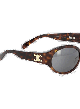 香港直邮CELINE 女士眼镜 4S271CPLB19TR AW2023 黑色 TRIOMPHE 1