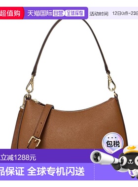 1h可退 香港直邮Lauren Ralph Lauren 女士 Danni 阴影皮革中号肩