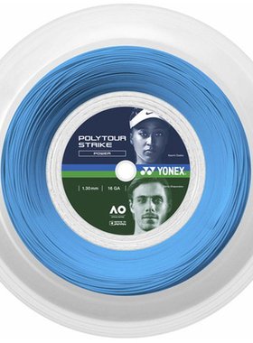 日本直邮Yonex Polytour Strike 130 200M 网球肠 PTST130R2-002