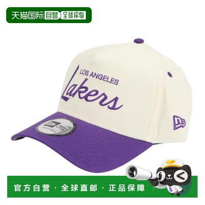 日本直邮NEW ERA 洛杉矶湖人队9FORTY A-Frame Summer Corduroy