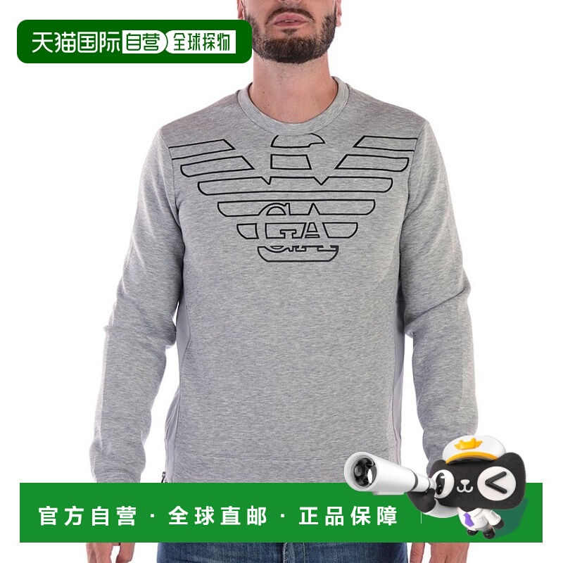 香港直邮EMPORIO ARMANI 男士针织毛衣 6Z1MP01JTYZGRIGIOCHIAROG