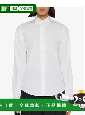 香港直邮Givenchy 纪梵希 女士 徽标长袖衬衫 BW60ZC14M6
