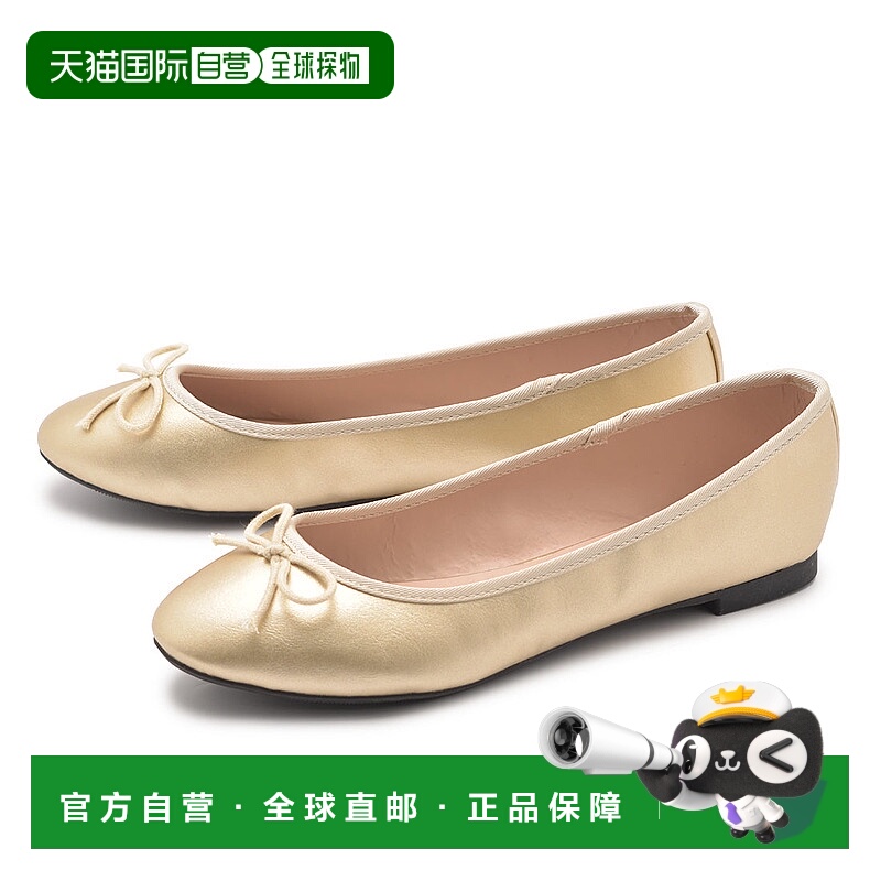 日本直邮todos 芭蕾舞鞋 女士 平底鞋 容易走路 轻的 丝带经典