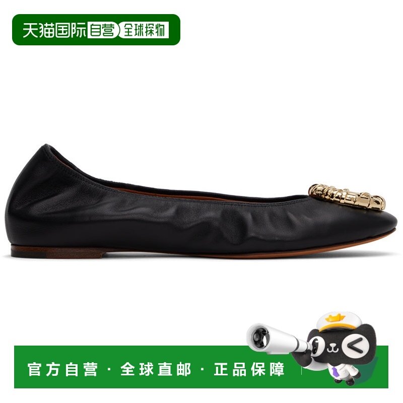 1h可退 香港直邮潮奢 Lanvin 朗雯 女士 黑色 Melodie 芭蕾鞋 FWB,女鞋,浅口单鞋,淘宝优惠券,粉丝福利购,淘宝优惠卷