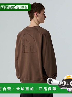 自营欧洲直邮北面RMST 徽标男士休闲运动衫TheNorthFace针织卫衣