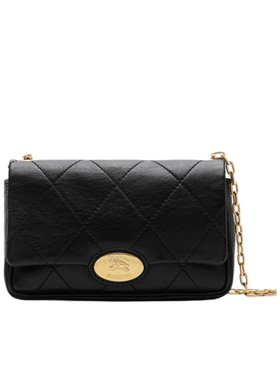 BURBERRY 女士手拿包 81116401 SS2025 黑色 Strand 手拿包