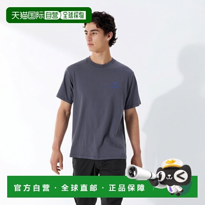 韩国直邮Arc'teryx Kragg SL Cotton Bird Word Shirt SS 男士纯T