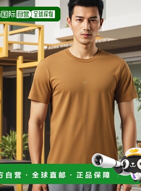 香港直邮GIVENCHY 男士T恤 BM716G3YCD290 SS2025 花色 圆领短袖T