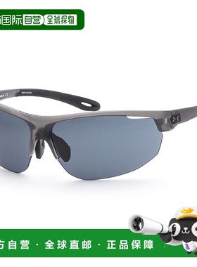 自营Under Armour 男士 71 毫米灰色太阳镜 UA0002GS-0KB7-71 -