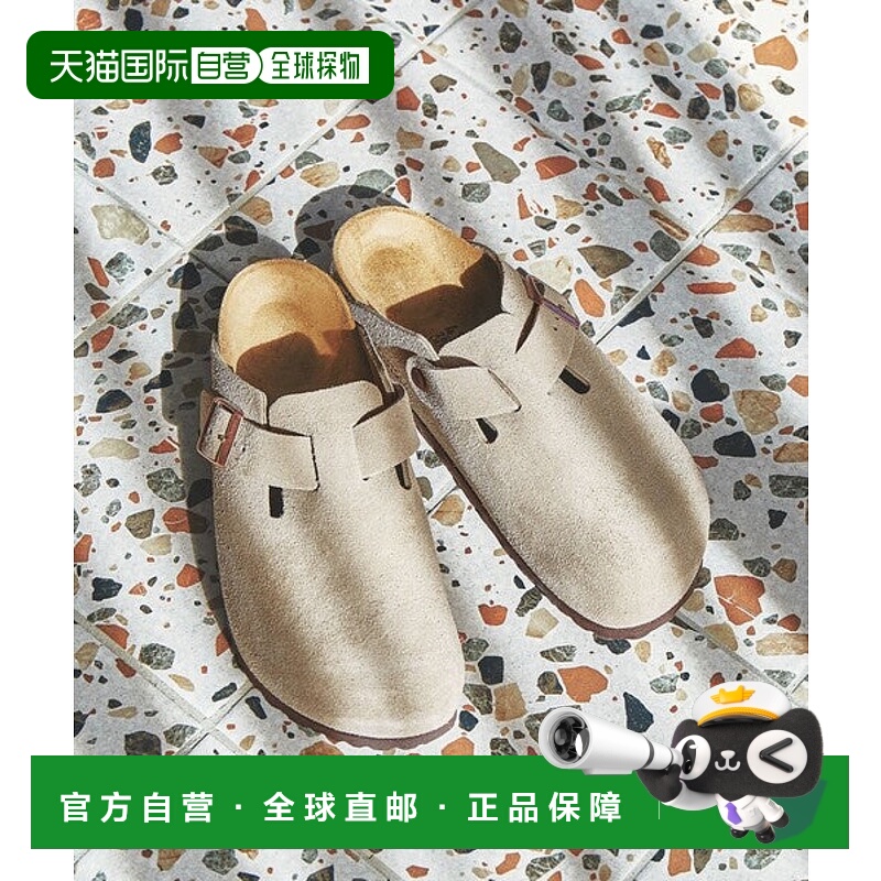 日本直邮BIRKENSTOCK 波士顿绒面革凉鞋 [83344201]