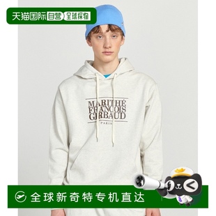 LOGO连帽衫 韩国直邮MARITHE 经典 FRANCOIS 燕麦片 GIRBAUD