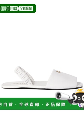 香港直邮Miu Miu Ruches 凉鞋 5X372EEFXF005