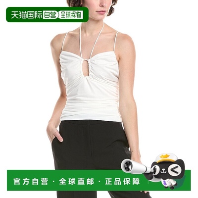 自营 endless rose无尽玫瑰紧身镂空上衣-象牙色 美国奥莱直发