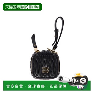 MIU 黑色 女士手提包 SS2025 Leath 5TL527AFPPF0002 香港直邮MIU