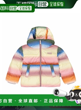 1h可退 香港直邮Molo 女童 Hilo 条纹蓬松夹克童装 colorful花色
