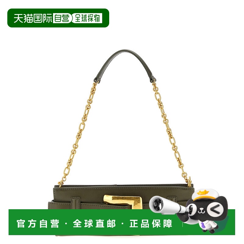 1h可退 香港直邮潮奢 Balmain 巴尔曼 女士 Anthem 手拿包 GN1LB0