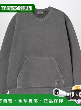 1h可退 香港直邮CARHARTT WIP 男士 TORION BLACK/GRIND 水洗卫衣