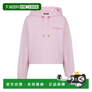 香港直邮balmain 上装 1h可退 女士 T恤长袖 短款