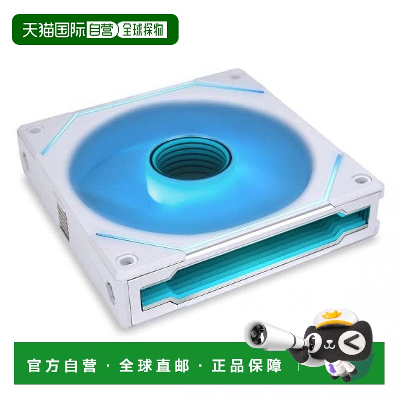 【日本直邮】Lianli联力 INFINITY 120 白色单包 菊花链 可逆电缆