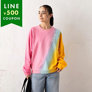 CHC23AJH111916ZA 再生有机棉上衣女士 Sweat 日本直邮Chloe