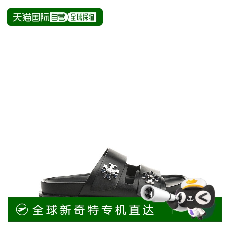 1h可退 香港直邮TORY BURCH 女士拖鞋 175640006 AW2025 黑色 San