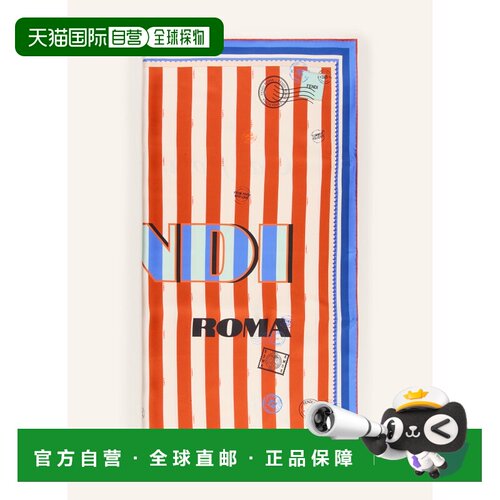 香港直邮FENDI 女士围巾 100324249418000 CO 花色 Silk scarf
