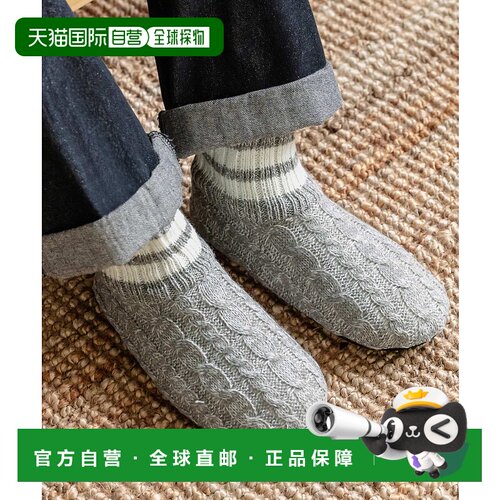 1h可退 日本直邮FRUIT OF THE LOOM 女装 保暖内绒毛线编织家居拖