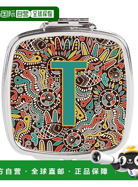 自营 Carolines Treasures CJ2013-TSCM 字母 T 复古部落字正品