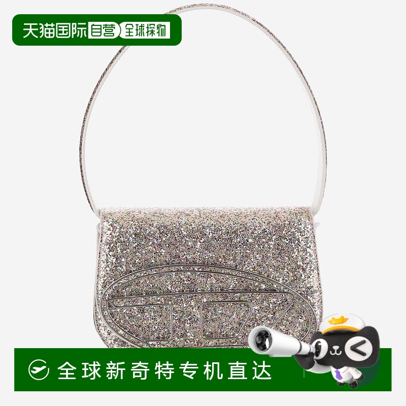 香港直邮DIESEL女士手提包 X08396P2766HA259 AW2024银色