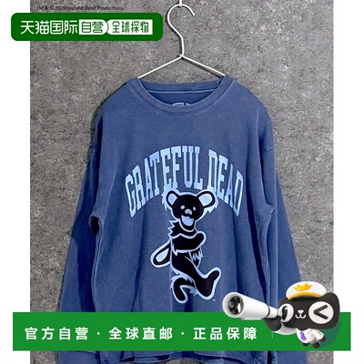日本直邮Grateful Dead 儿童 宽松长袖T恤（GF45-01） 3292619980