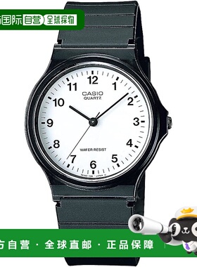【日本直邮】Casio卡西欧 手表 男士 日常防水黑色MQ-24-7BLLJH