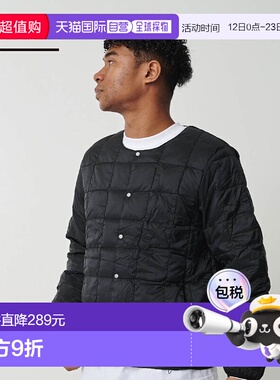 日本直邮TAION内羽绒服外套男女纽扣防寒休闲纽扣羽绒服 104