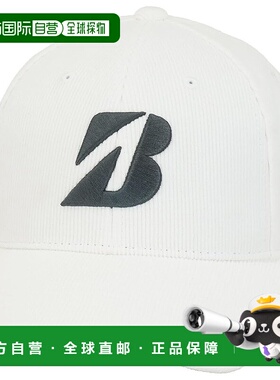 【日本直邮】BRIDGESTONE 高尔夫帽 CPW24DWH 男款 白色