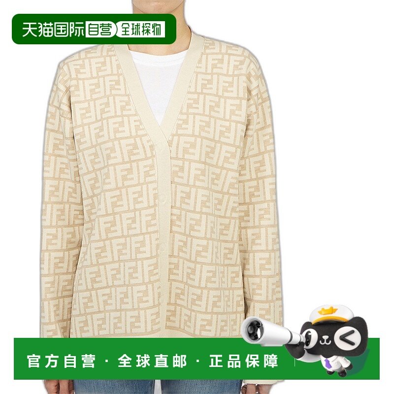 1h可退 韩国直邮FENDI芬迪FZC966 ANER F1KE0女款开衫日常简约
