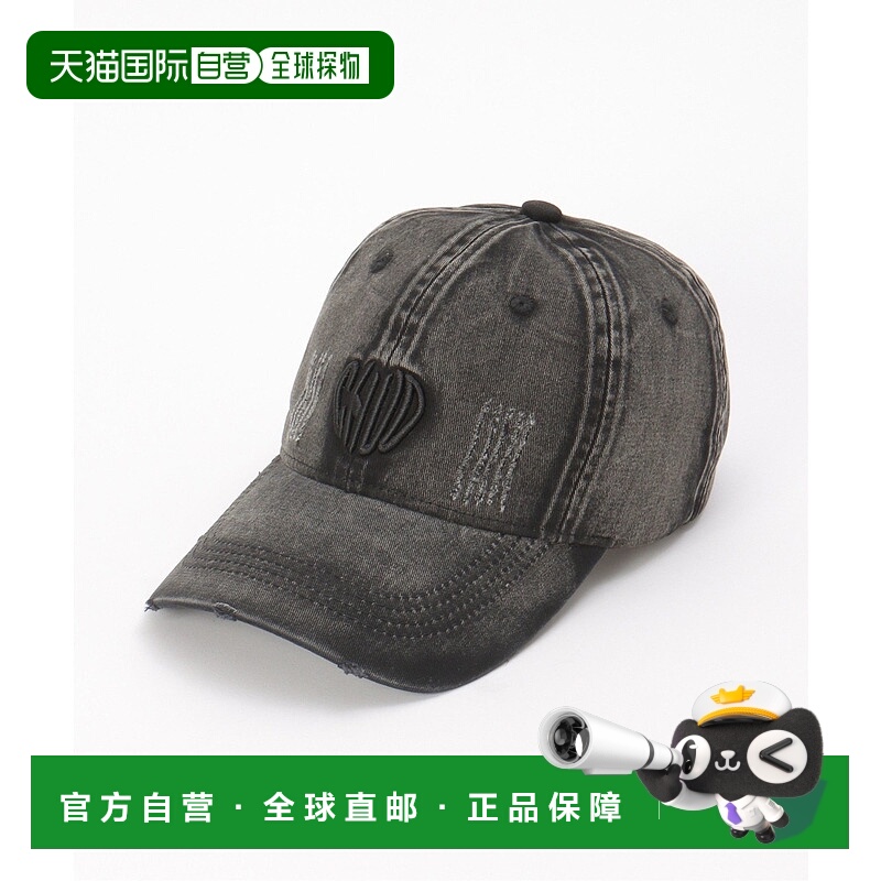 1h可退 日本直邮VENCE EXCHANGE 男装 损坏风刺绣logo棒球帽 3591