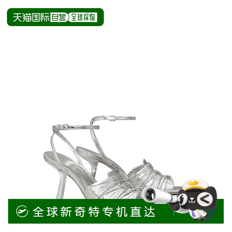 1h可退 香港直邮潮奢 Tory Burch 托里 伯奇 女士 85 mm 褶边鞋跟