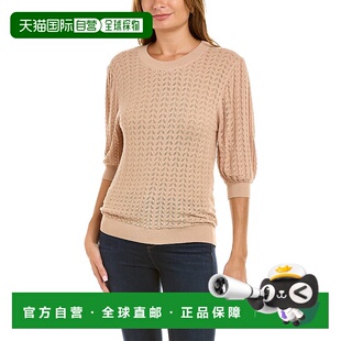 紫色 自营 毛衣 Tahari气球袖 美国奥莱直发 Elie
