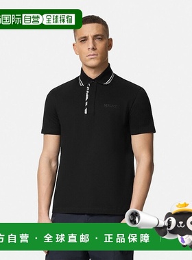 香港直邮Versace BAROCCO 短袖Polo衫 10158081A11072范思哲