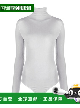 1h可退 香港直邮Wolford 女士 长袖连体衣 75083 grey灰色 舒适时