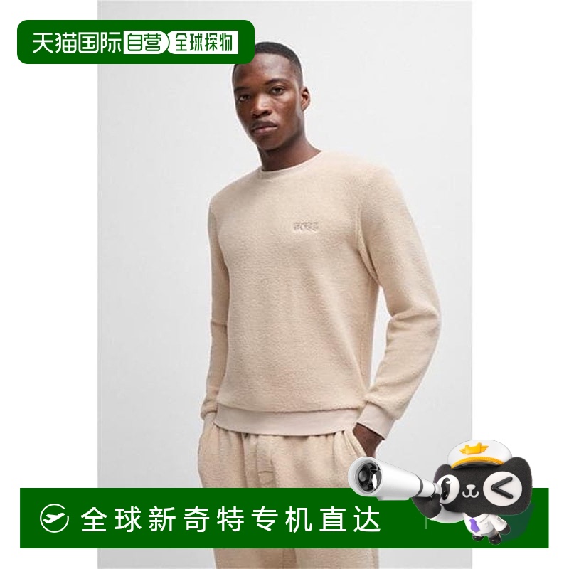 香港直邮潮奢 BOSS 波士 男士 Contem. 10265847 01 卫衣潮流