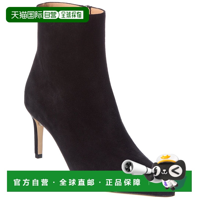 自营salvatore ferragamoFerragamo Imogen Suede Bootie - black