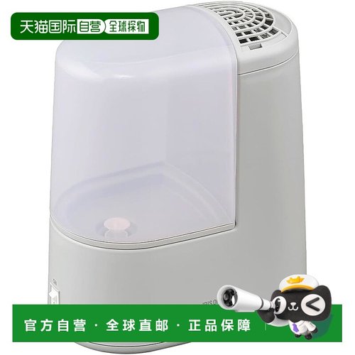 【日本直邮】爱丽思欧雅玛蒸汽加湿器加热式2.4L  AHM-H26B-H雾灰