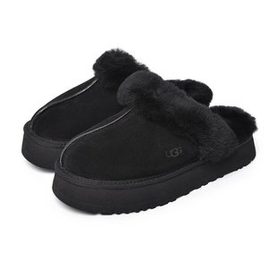 羊皮 日本直郵UGG DISQUETTE 女士室內厚底拖鞋 1122550 一腳蹬
