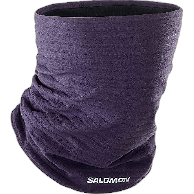 【日本直邮】SALOMON萨洛蒙 围脖 茄子紫色LC2122400羊毛户外保暖