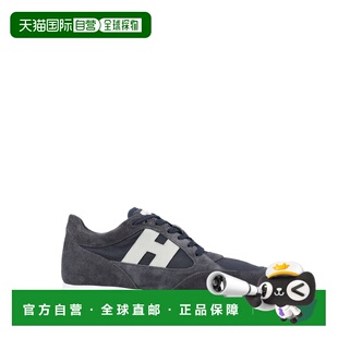 1h可退 香港直邮潮奢 Hogan 男士 Interactive 系带运动鞋 HXM713