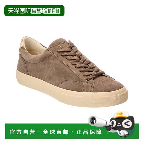 自营Vince Fremont绒面革运动鞋-灰色 美国奥莱直发休闲鞋