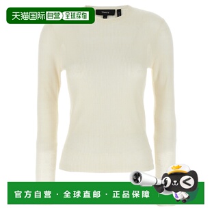 1h可退 香港直邮THEORY 希尔瑞 女士 粘胶纤维亚麻毛衣 P0513707Q