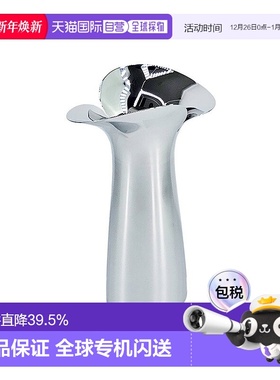 【中号】欧洲直邮Georg Jensen乔治杰生不锈钢花瓶镜面抛光22cm